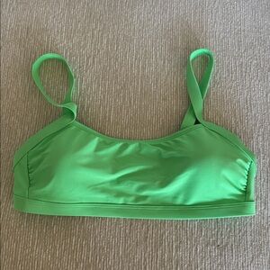 Xhilaration Green Bikini Top L